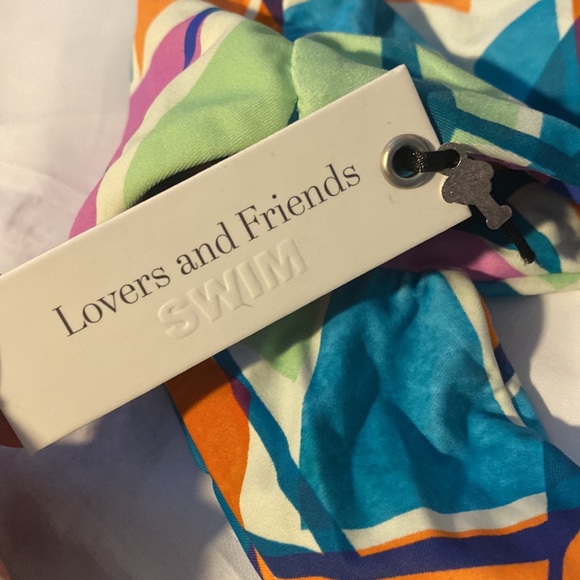 Lovers and friends in Turqouise Cabana One piece swimwear - Picture 5 of 5